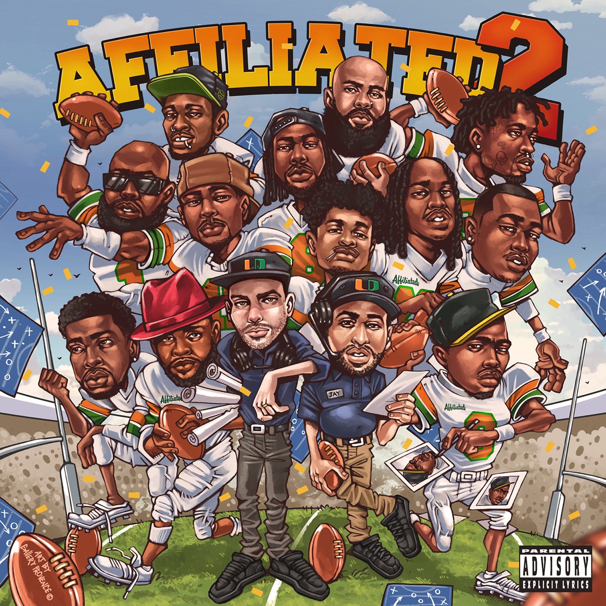 Affiliated 2 by LNDN DRGS, Jay Worthy & Sean House album cover
