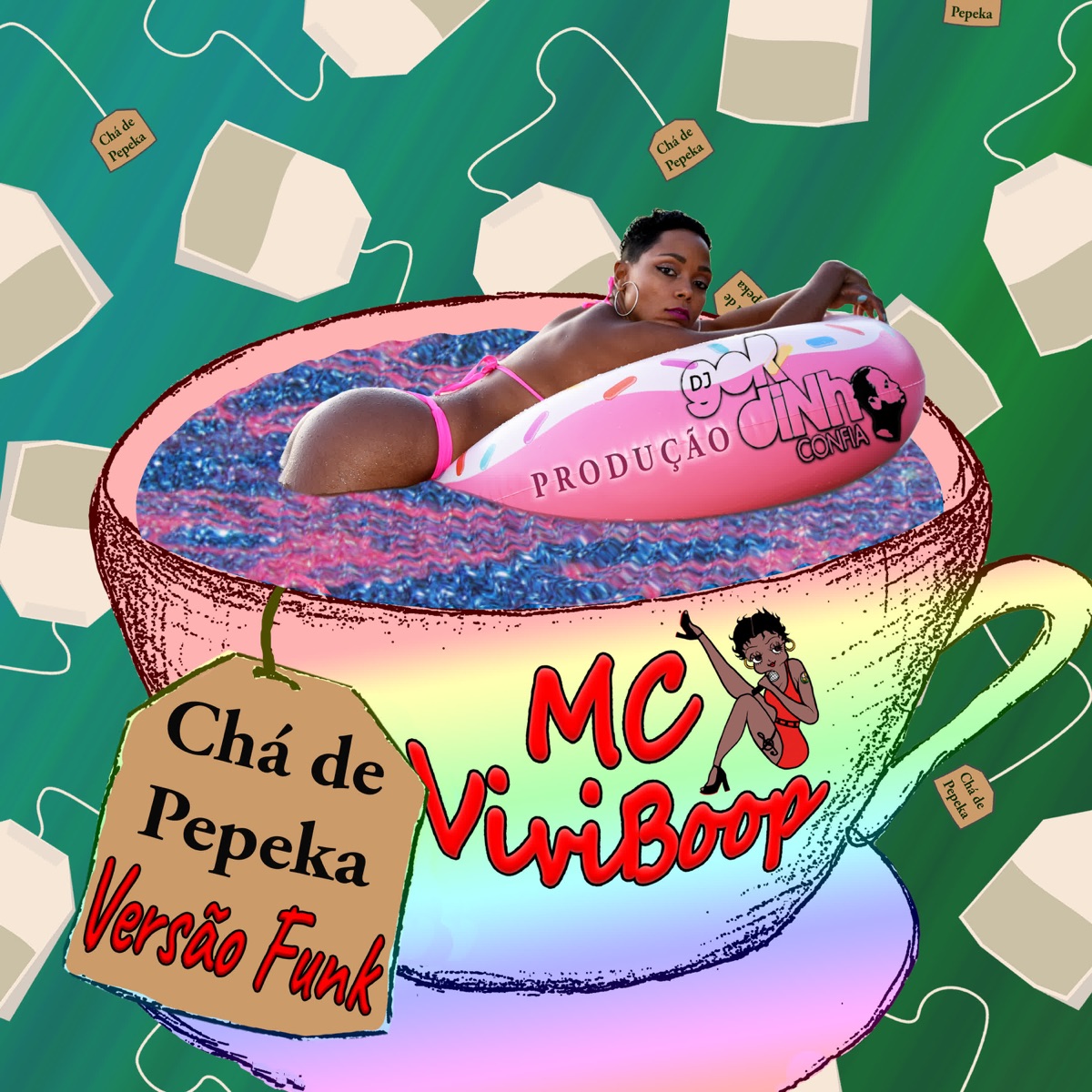 Chá de Pepeka (versão funk) - Single by MC ViviBoop album cover