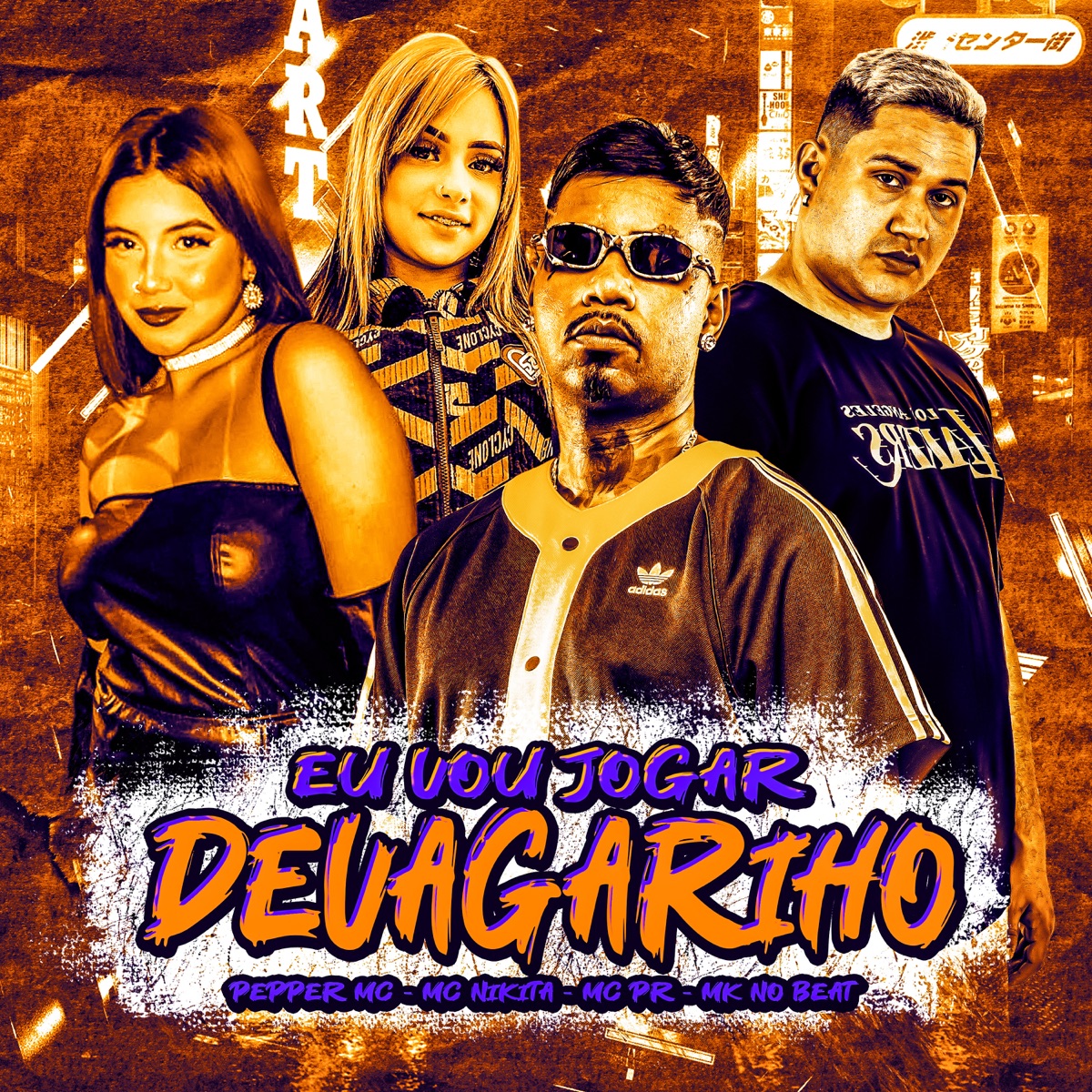 Eu Vou Jogar Devagarinho (feat. Mc Nikita) - Single by MC PR, Pepper Mc & MK no Beat album cover