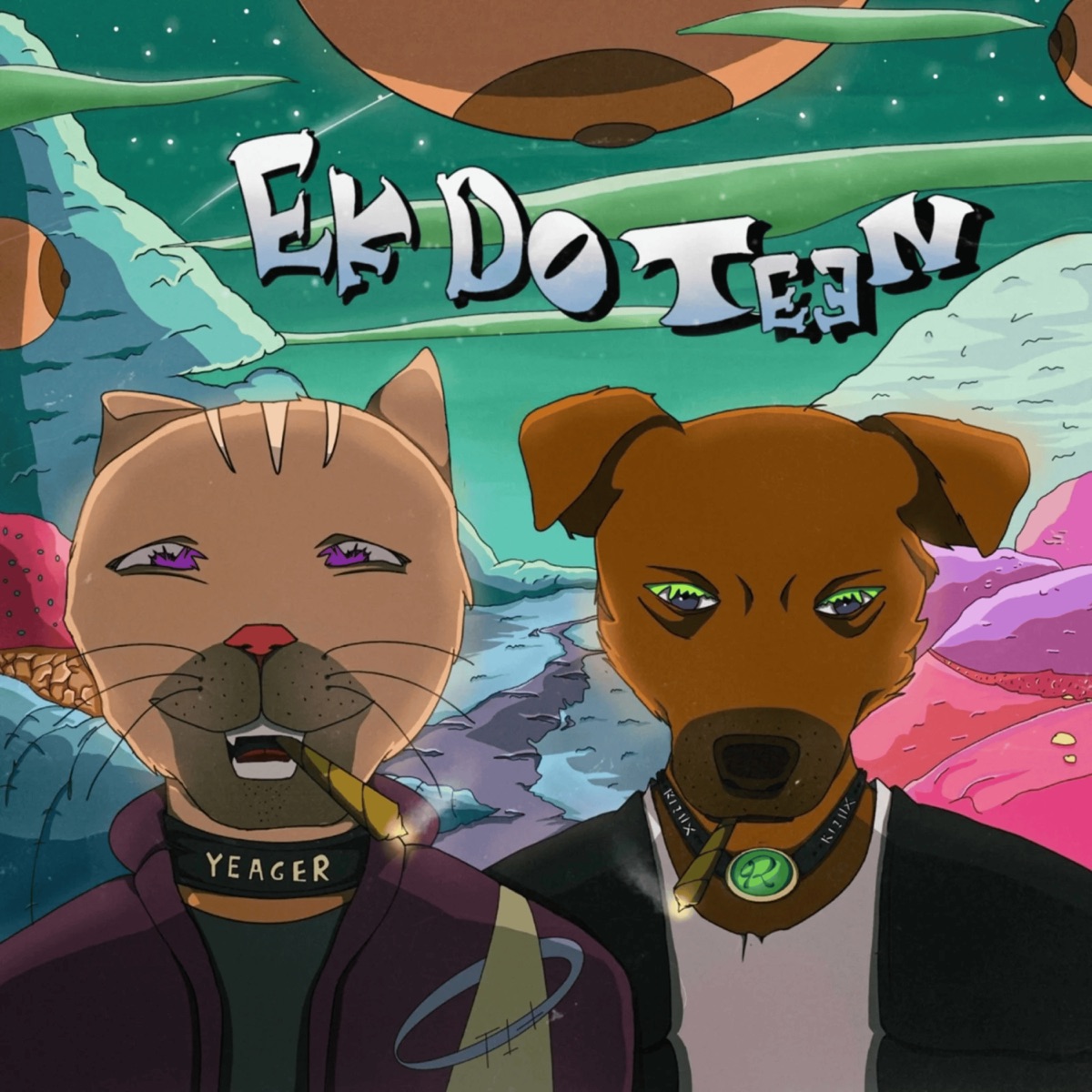 Ek Do Teen (feat. Rijux) - Single by Yeager album cover