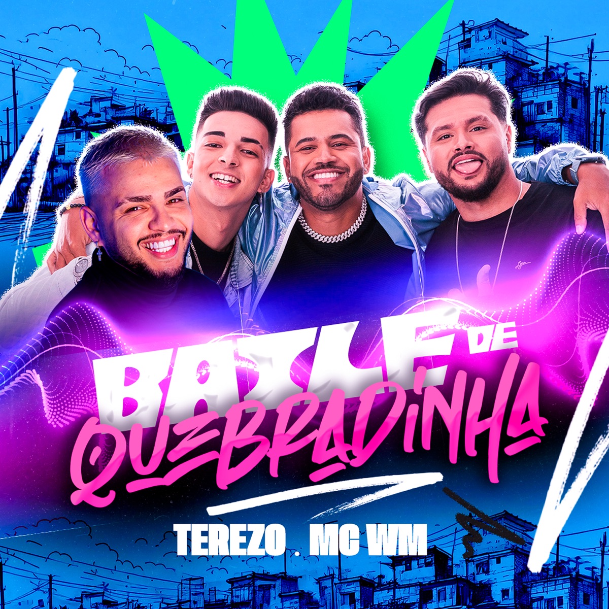 Baile de Quebradinha (Ao Vivo) - Single by Terezo & MC WM album cover
