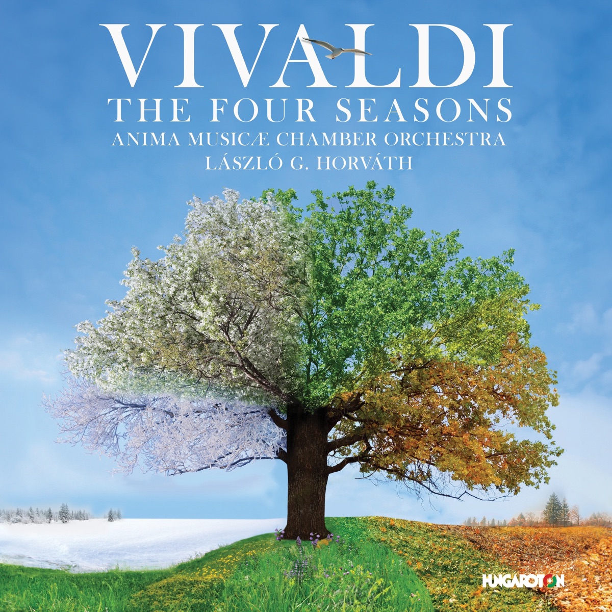 Vivaldi: The Four Seasons by Anima Musicæ Chamber Orchestra & Laszlo Horvath album cover