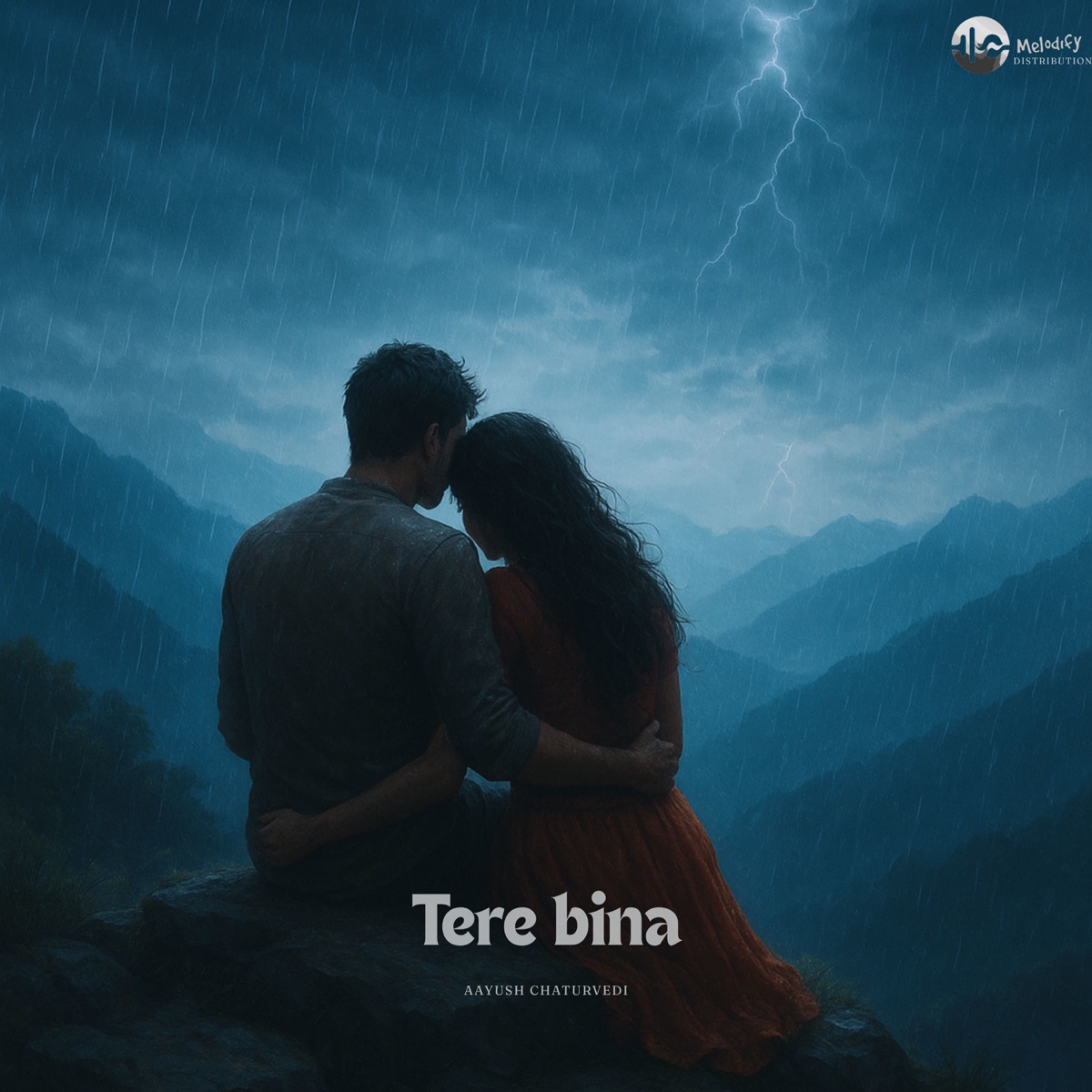 Tere Bina - Single by Aayush Chaturvedi album cover