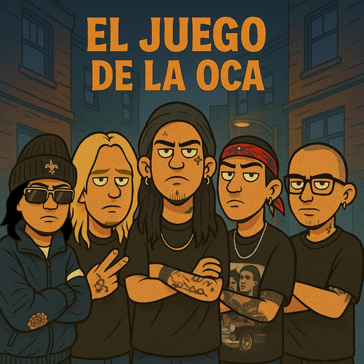 El Juego de la Oca (feat. Cloud Sonyer, Aka Problem, Bone Bap, K Eme, Lino SC & SoShit Club) - Single by La Mugre album cover