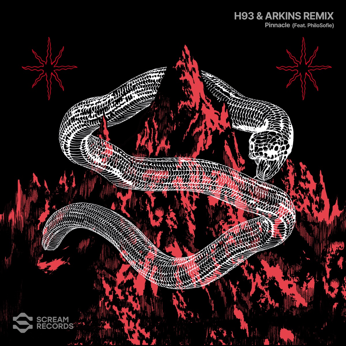 Pinnacle (feat. PhiloSofie) [H93 & Arkins Remix] - Single by H93, Arkins & 4URA album cover