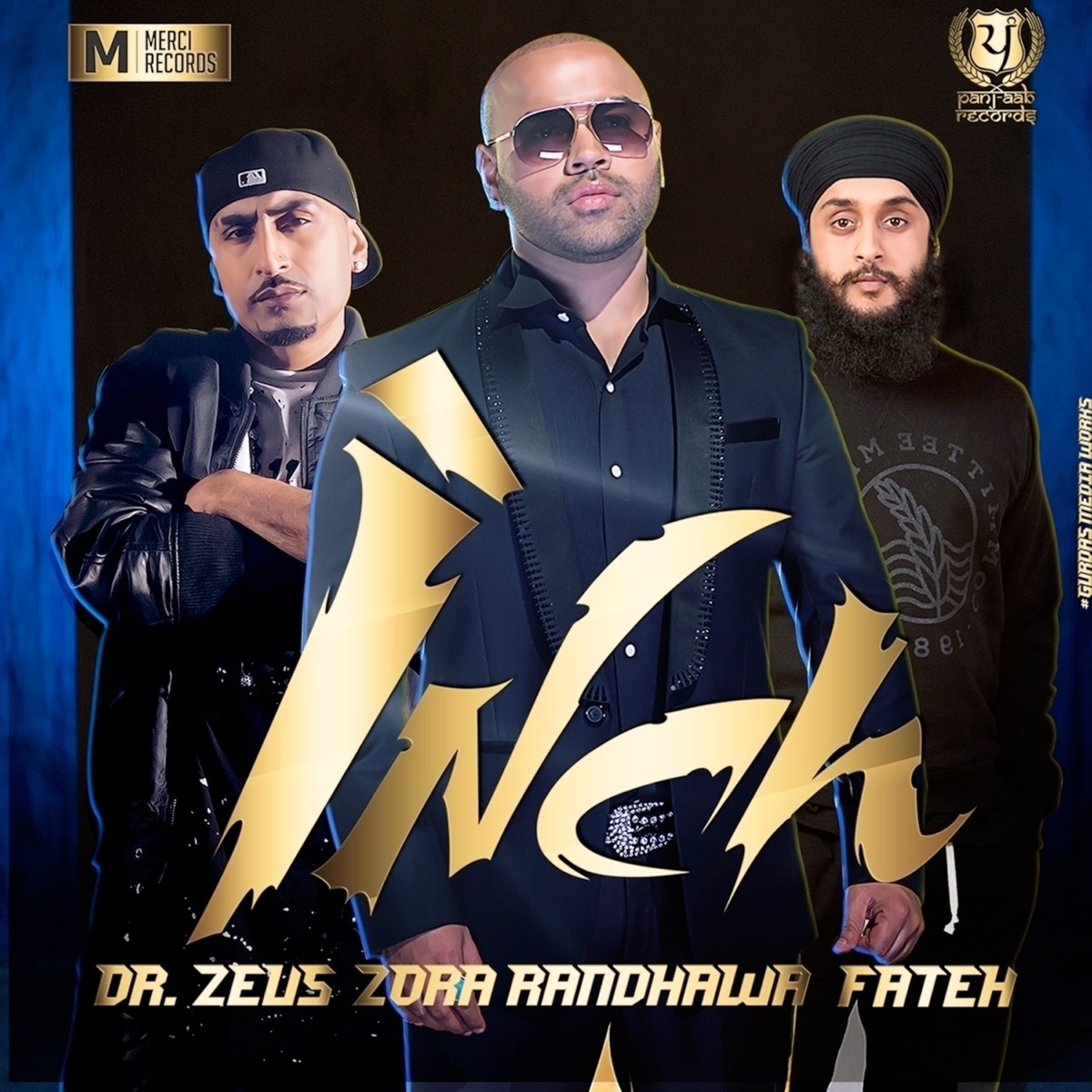 Inch (feat. Dr Zeus & Fateh) - Single by Zora Randhawa, Dr Zeus & Fateh album cover
