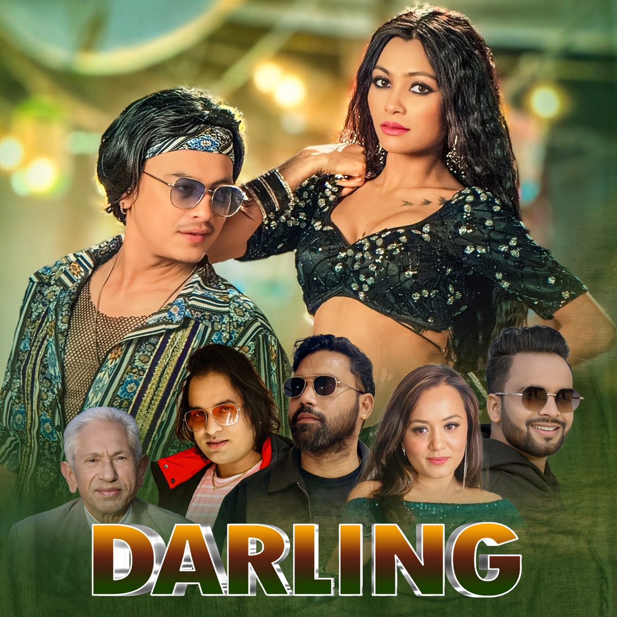 Darling - Single by Hari Bhakta Budhathoki, Tek BC & Meena Pokhrel album cover