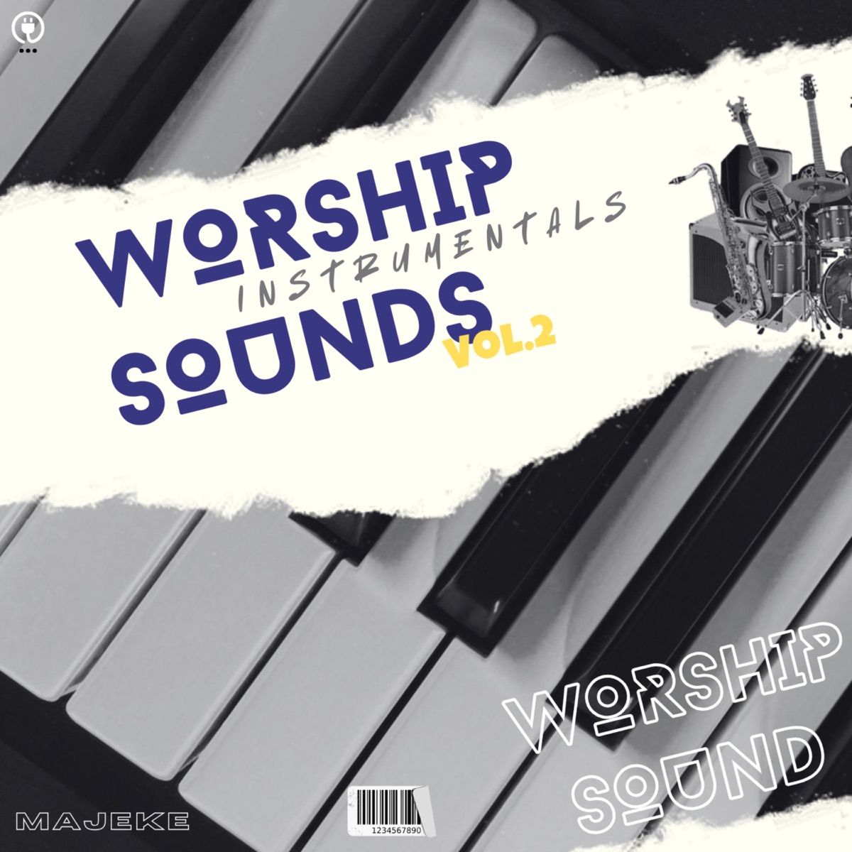 Worship Sounds Instrumentals, Vol. 2 by MAJEKE album cover