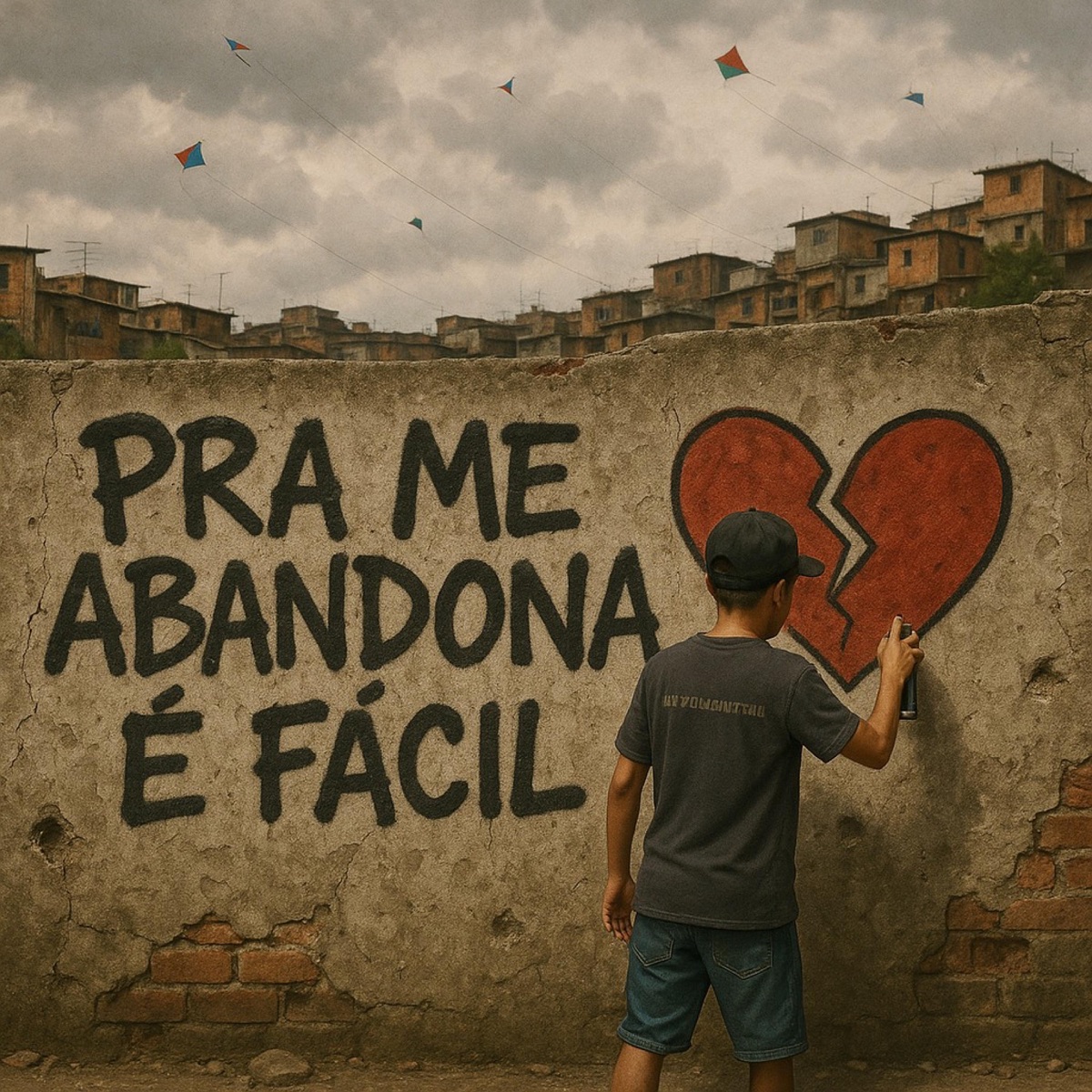 Pra Me Abandona e Facil (feat. Dj Nardim) - Single by Dj Jota v da inestan album cover