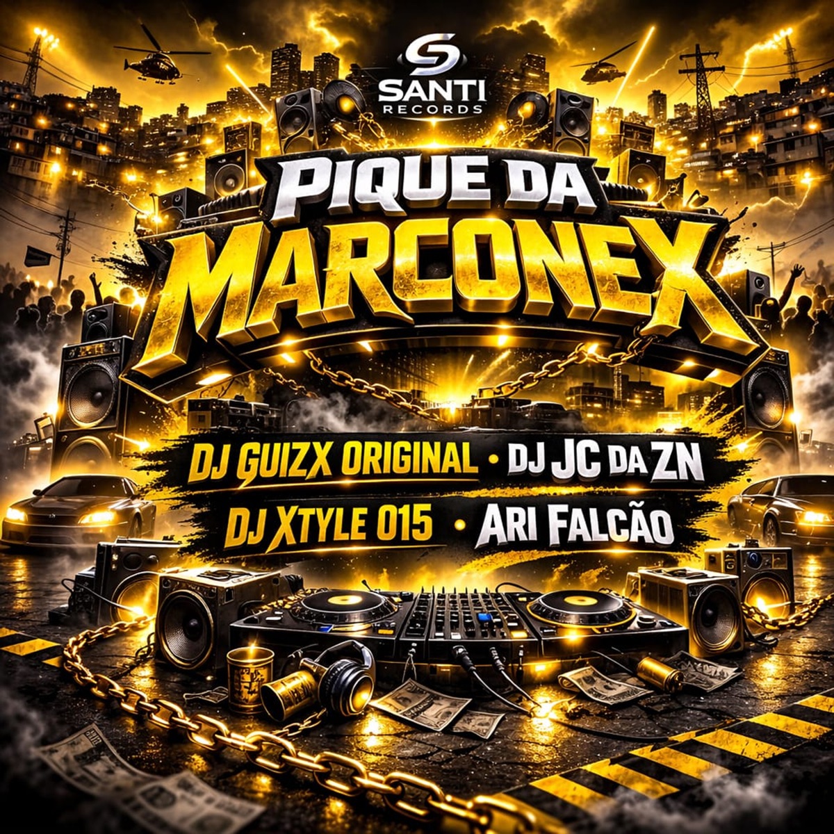 Pique da Marconex - Single by DJ GUIZX ORIGINAL, DJ JC DA ZN, DJ XTYLE 015 & Ari Falcão album cover