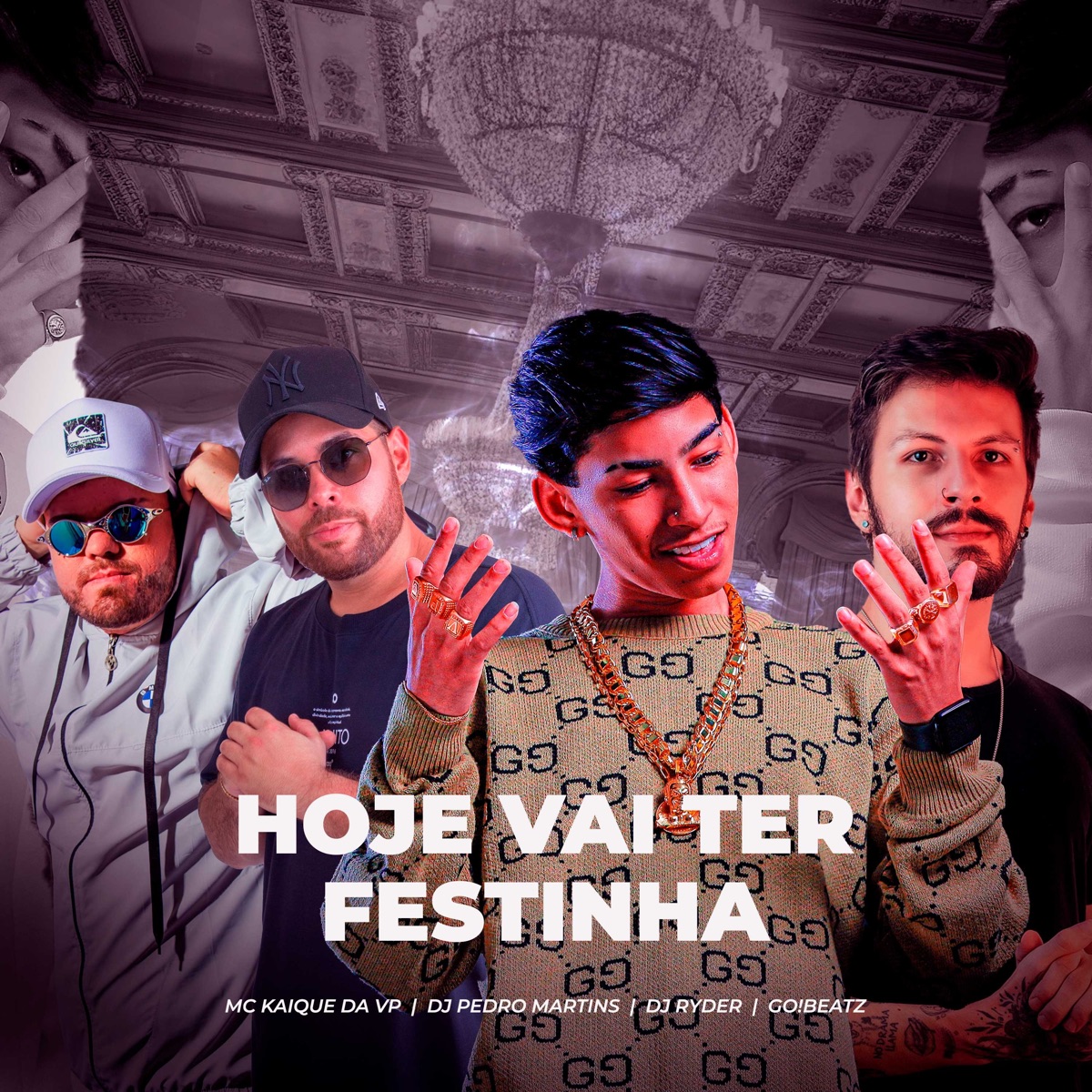 Hoje vai ter Festinha - Single by DJ Ryder, MC Kaique da VP, DJ PEDRO MARTINS & GO!BEATZ album cover