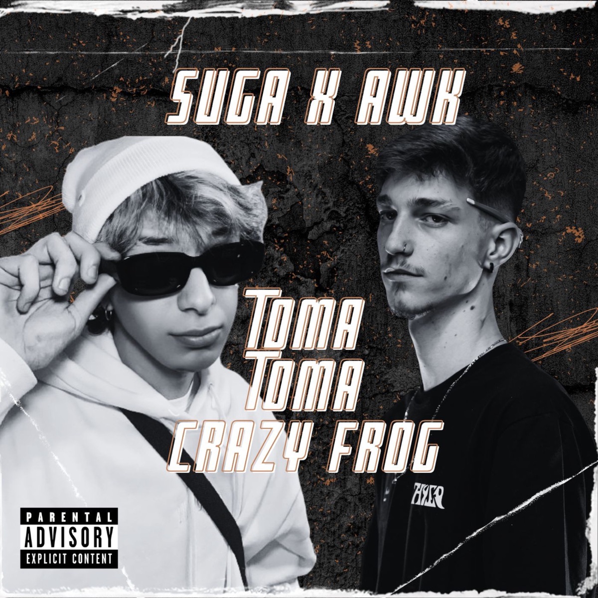 Toma Toma Crazy Frog - Single by Bruno Suga & DJ Awk album cover