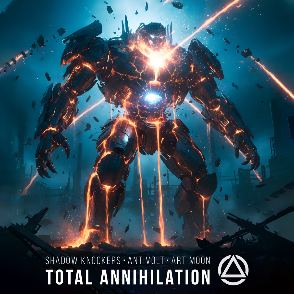 Total Annihilation - Single by Shadow Knockers, Antivolt & Art Moon album cover