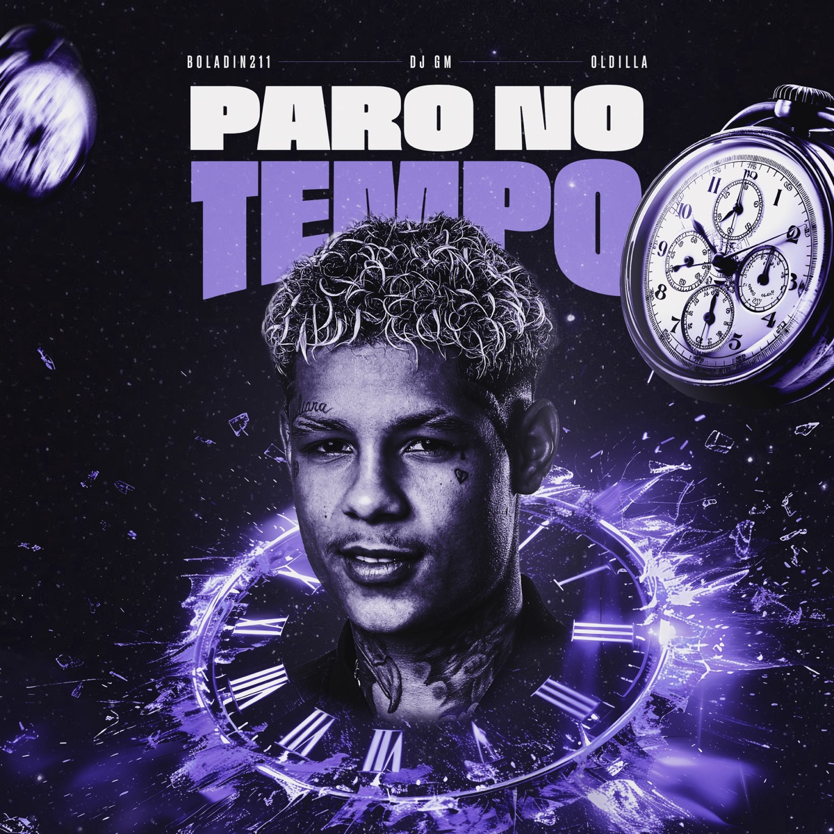 Paro no Tempo - Single by Boladin 211, DJ GM & Oldilla album cover