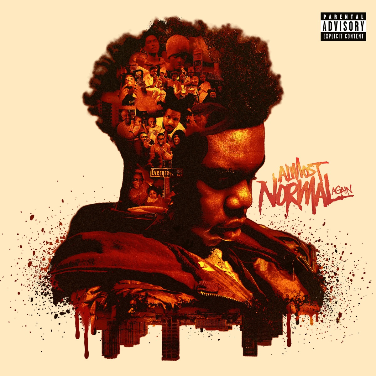 Almost Normal Again by Lil Poppa album cover artwork