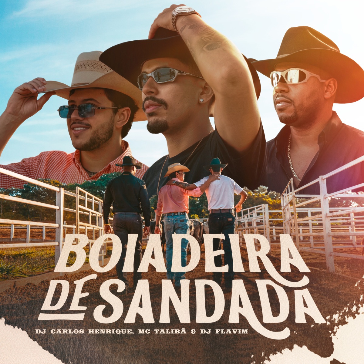 Boiadeira Desandada (feat. MC Talibã) - Single by DJ FLAVIM album cover
