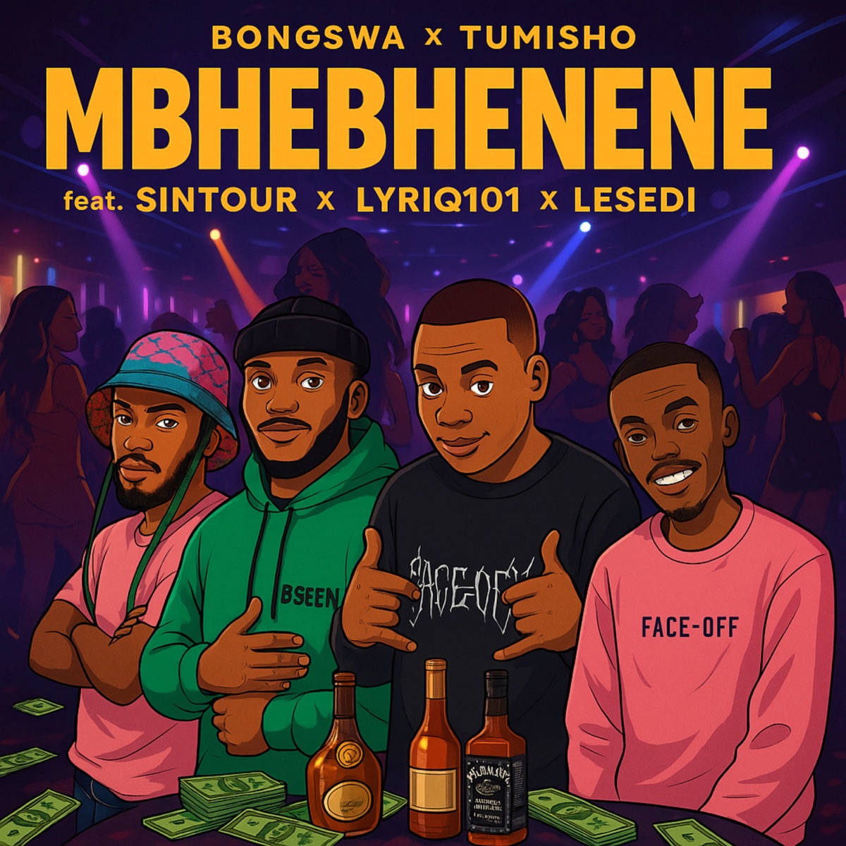 Mbhebhenene (feat. Sintour, Lyriq101 & Lesedi) - Single by Bongswa & Tumisho album cover