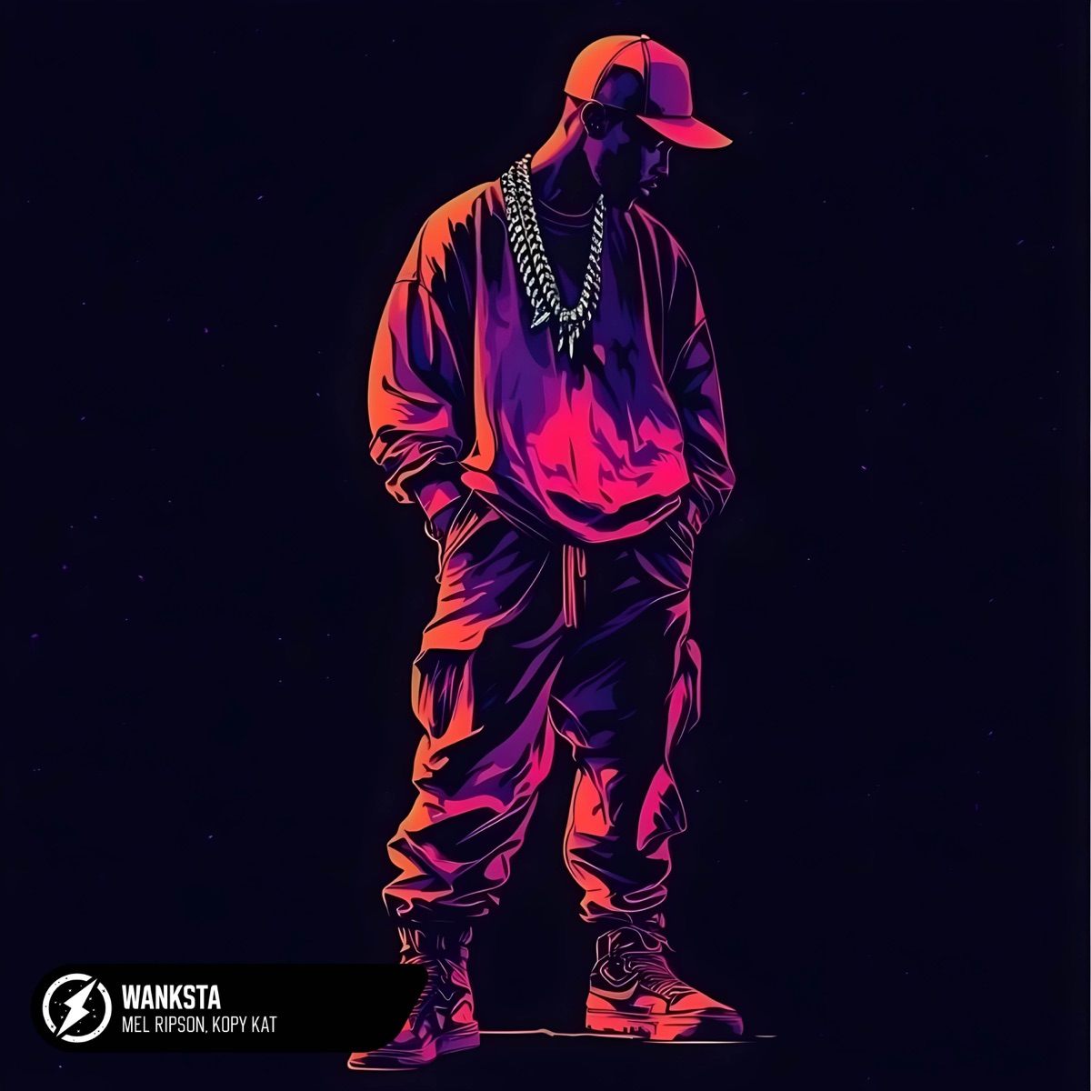Wanksta - Single by Mel Ripson & Kopy Kat album cover