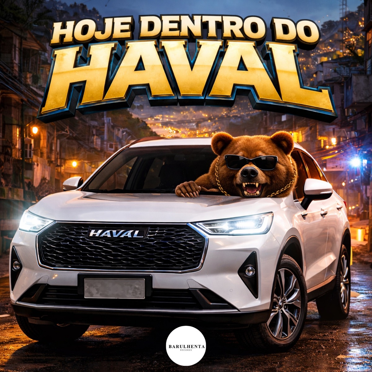 HOJE DENTRO DO HAVAL - Single by Dj Mael Silva, MC Negritin, DJ Cabelão do Turano & DJ MENOR DO CTL album cover