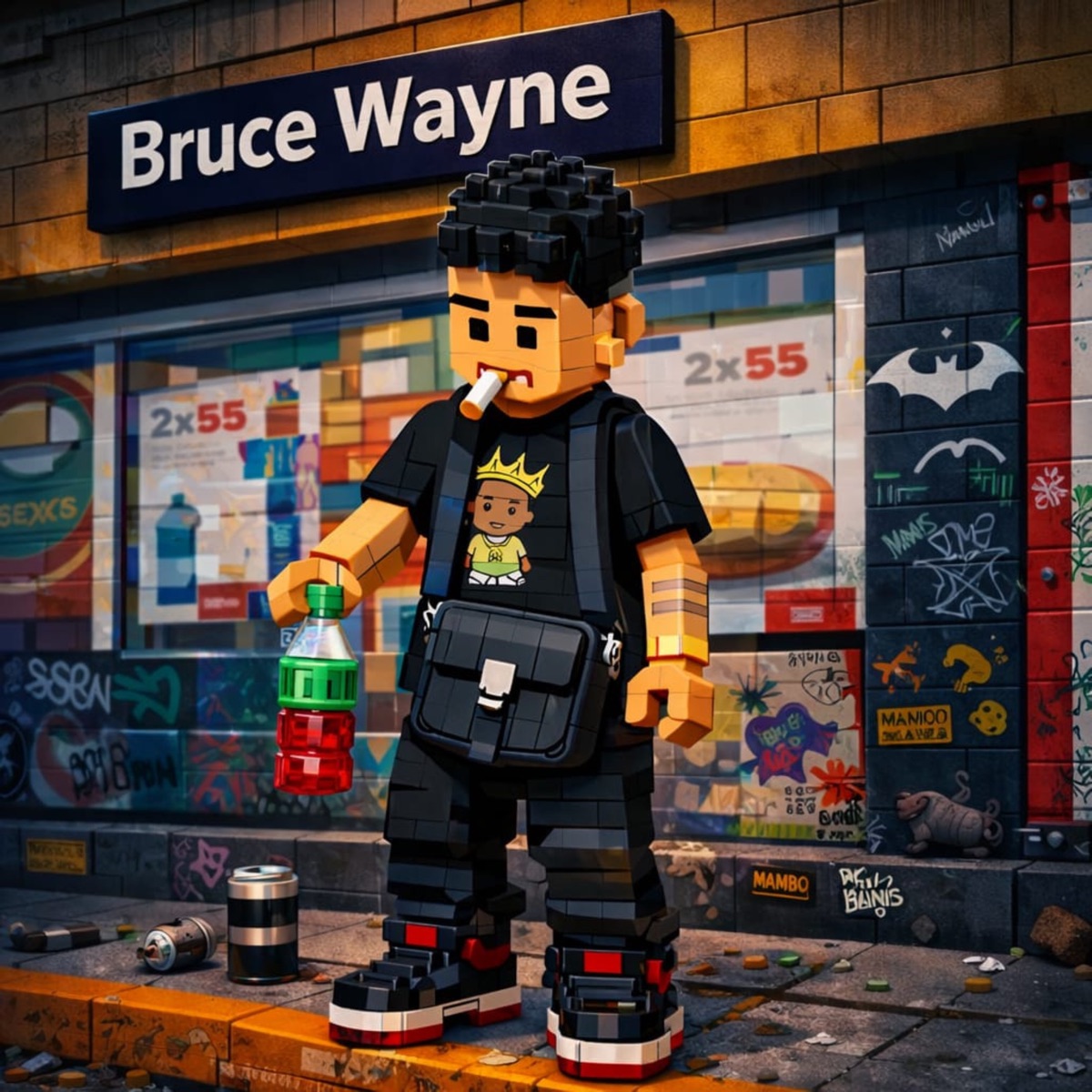 Bruce Wayne - Single by Gera OG album cover