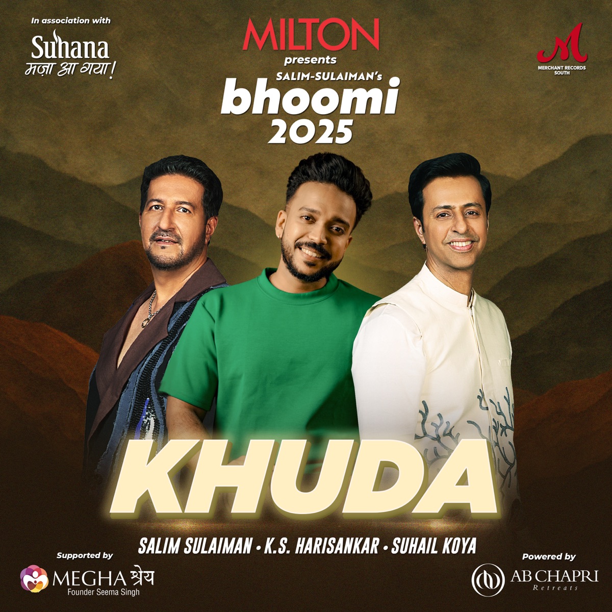 Khuda - Single by Salim-Sulaiman, K S Harisankar & Suhail Koya album cover