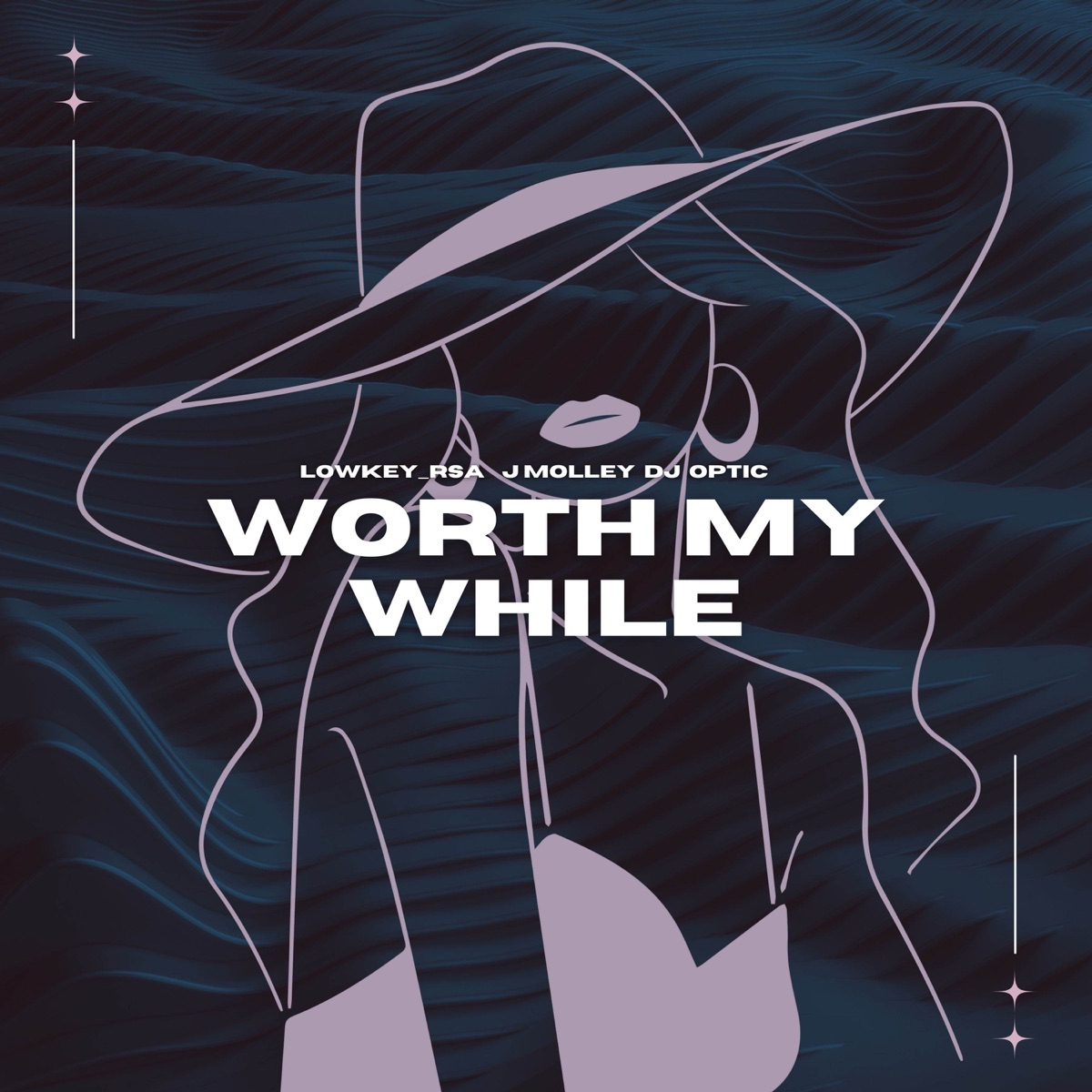 Worth My While (feat. DJ OPTIC) [with J Molley] - Single by Lowkey_rsa album cover