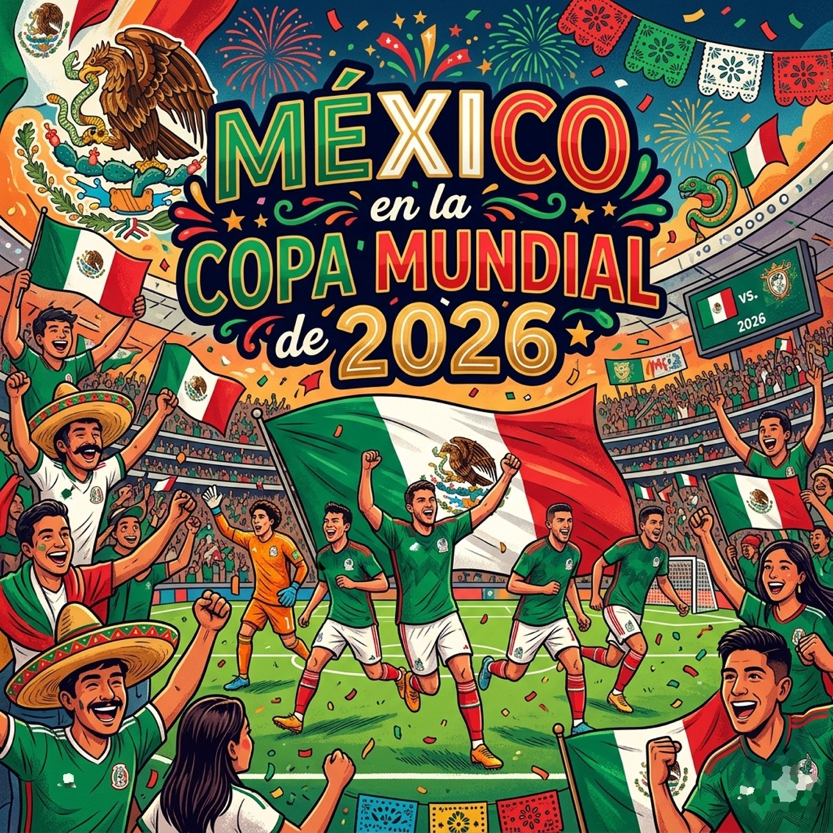 México en la Copa Mundial de 2026 - Single by Duda e Davi album cover