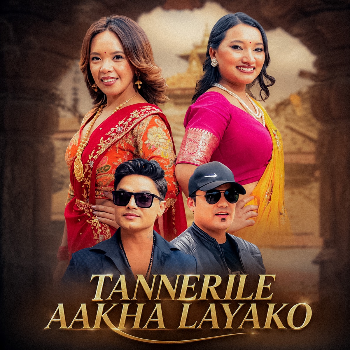 Tannerile Aakha Layako - Single by Nisha Gurung album cover