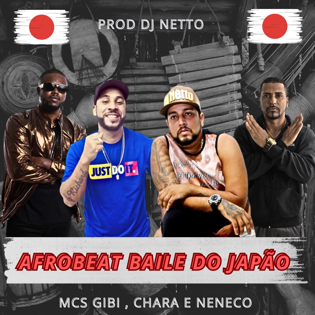 Afrobeat - Baile do Japão - Single by MC Neneco, dj netto, Mc Chara & MC Gibi album cover