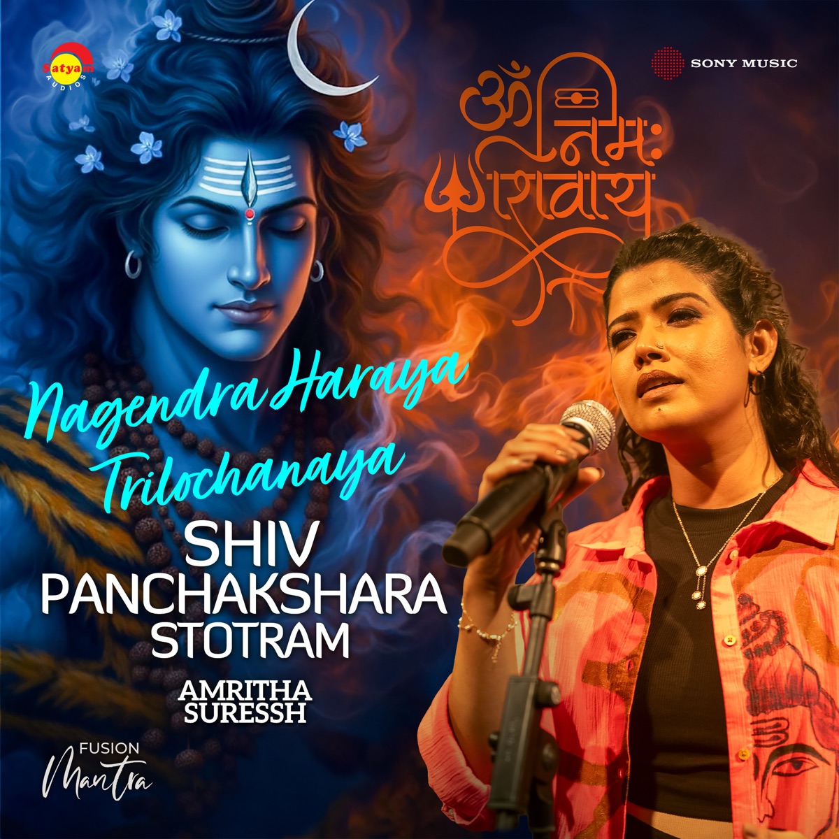 Nagendra Haraya Trilochanaya (Shiv Panchakshara Stotram) - Single by Amritha Suressh album cover