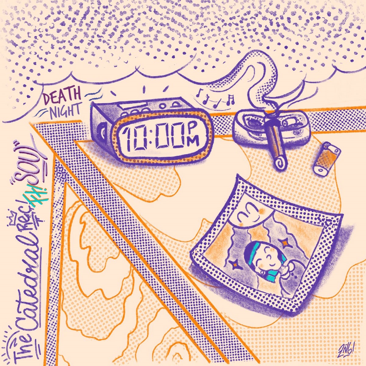 10:00 P.M. (feat. Soul & Deaht Night) - Single by The Catedral Rec album cover