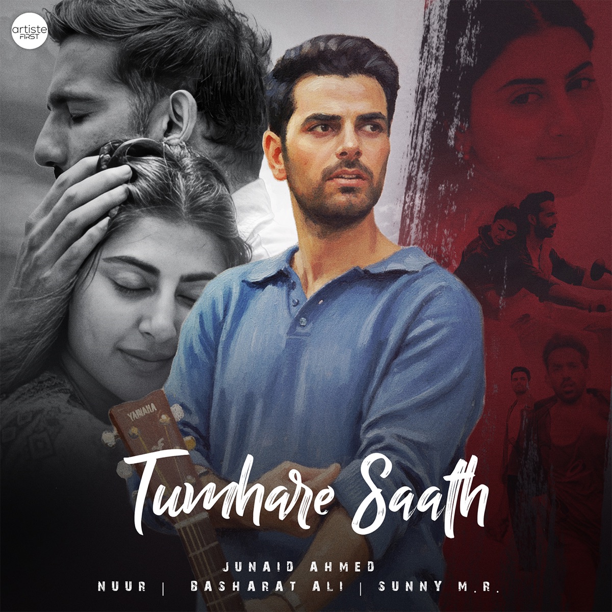 Tumhare Saath - Single by Junaid Ahmed & Nuur album cover
