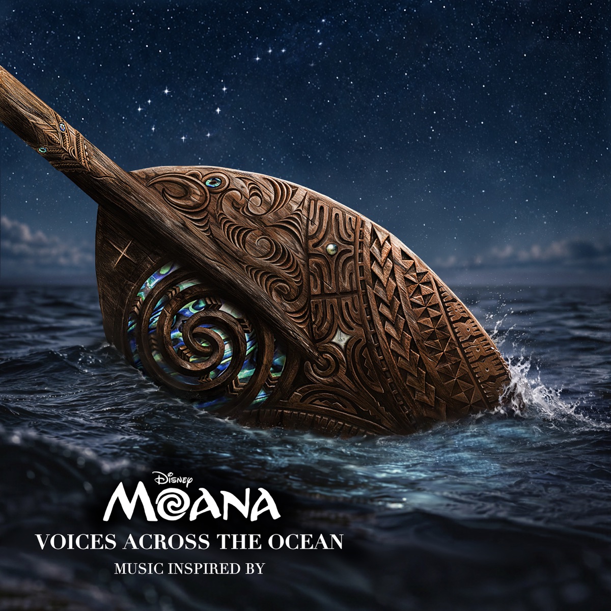 Moana: Voices Across The Ocean (Music Inspired By) by Dwayne Johnson, Stan Walker, Dinah Jane & Iam Tongi album cover