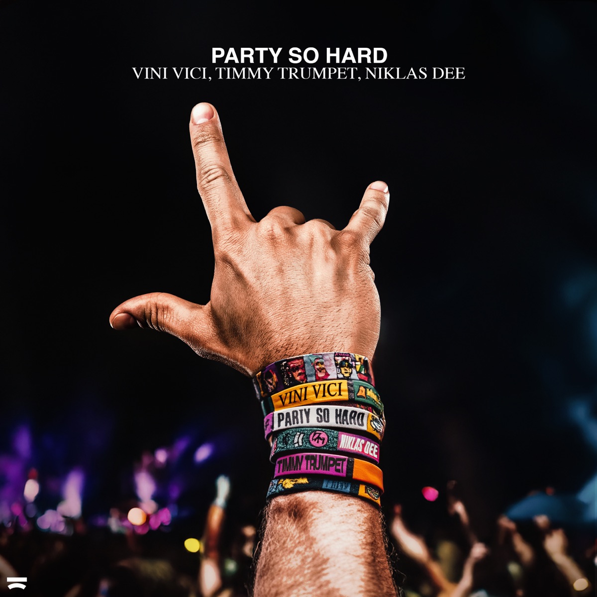 Party So Hard - Single by Vini Vici, Timmy Trumpet & Niklas Dee album cover