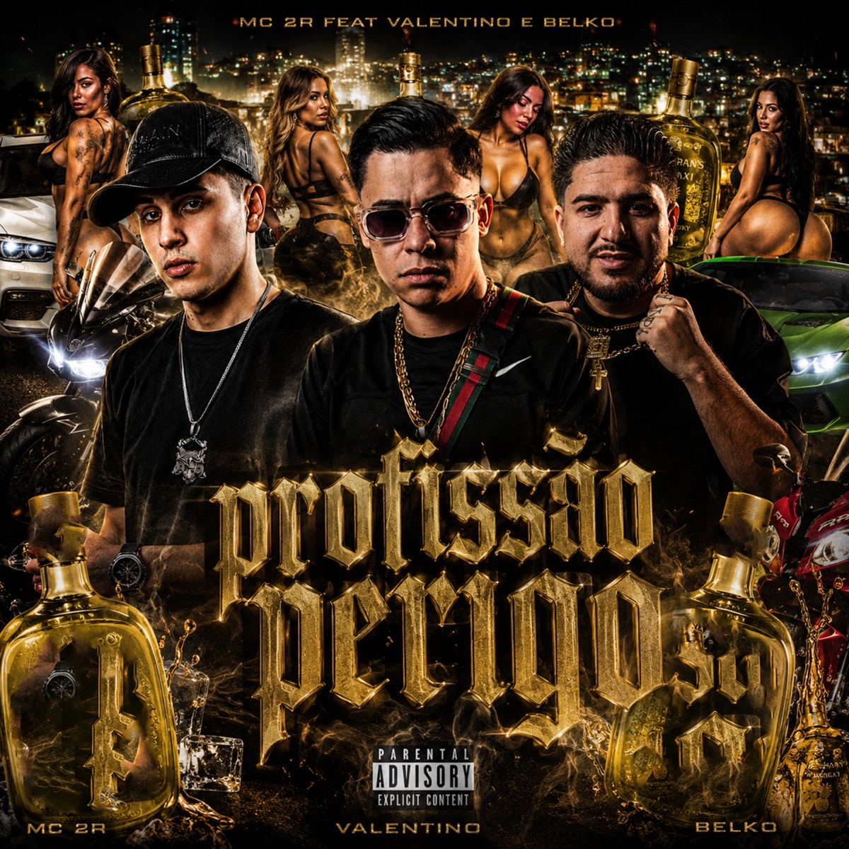 Profissão Perigo (feat. VALENTINO) - Single by MC 2R album cover