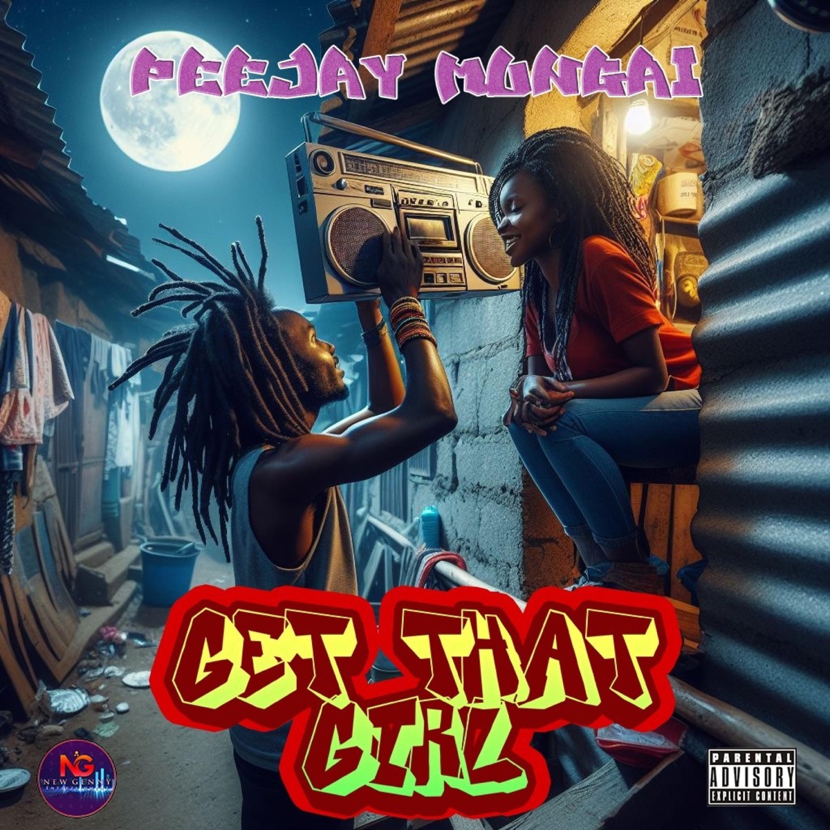 GET THAT GIRL - Single by Peejay Mungai album cover