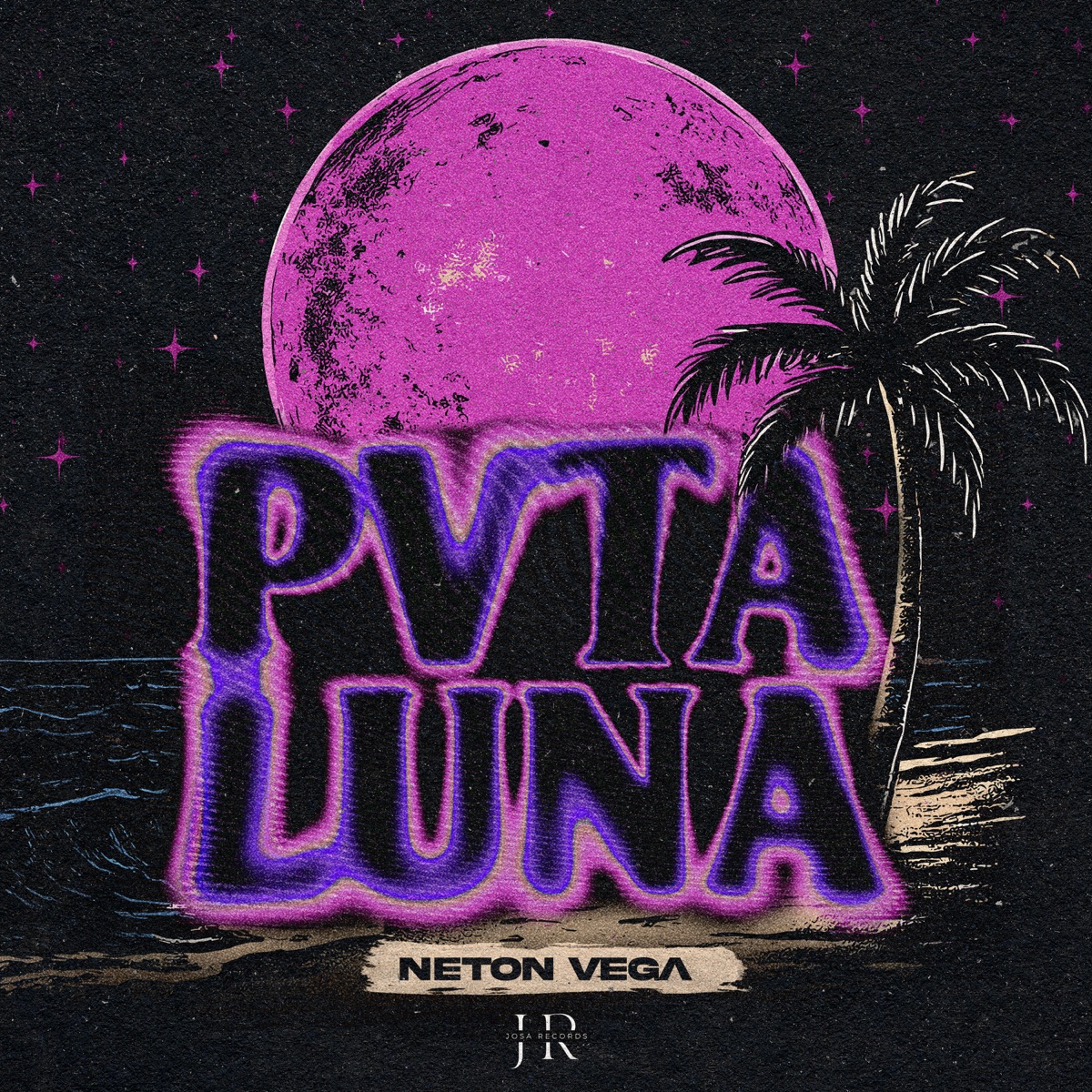 Pvta Luna - Single by Neton Vega album cover