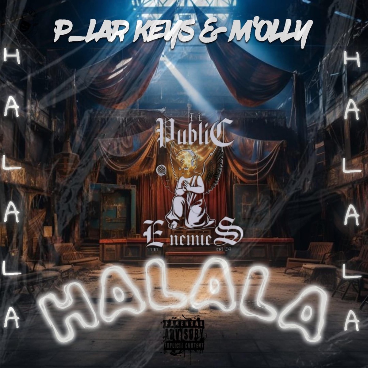 Halala (feat. M'olly) - Single by P_Lar Keys album cover