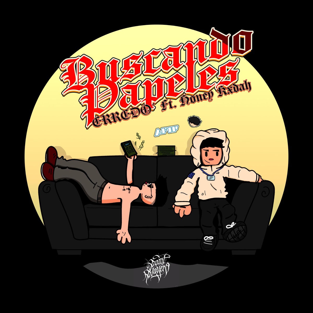 Buscando Papeles (feat. ERREDO' & HONEY KXDAH) - Single by Point Players album cover