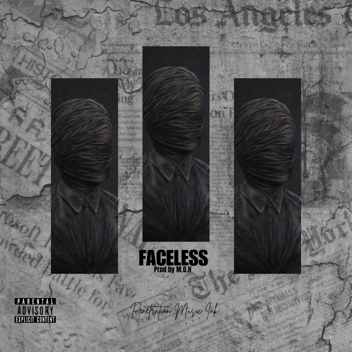 FaCeLeSs (feat. MOH) - EP by Penetration Music Ink album cover