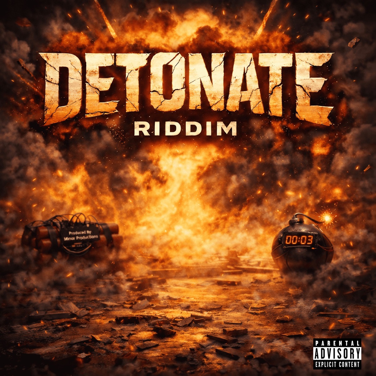Detonate Riddim - EP by Minor album cover