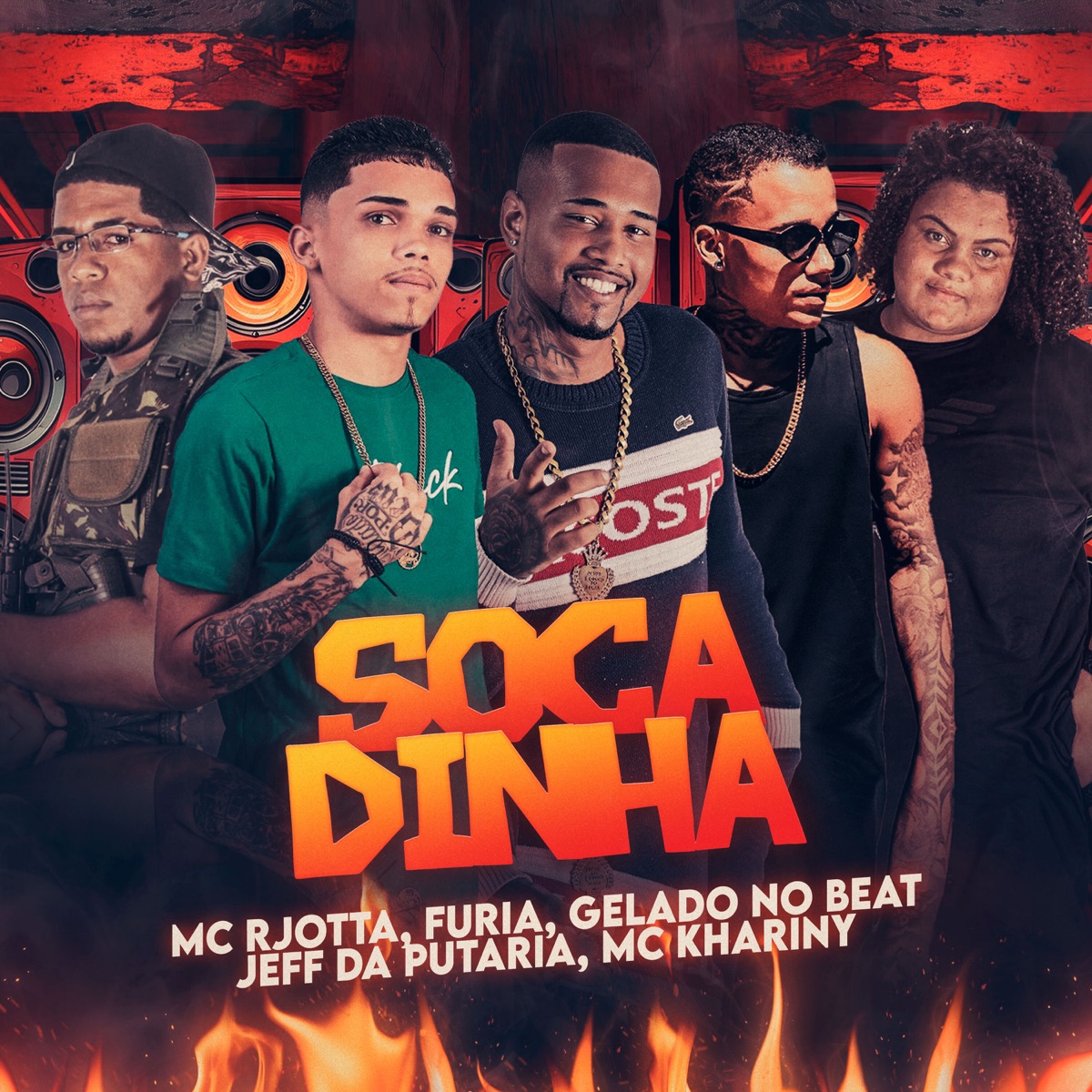 Socadinha - Single by Furia, Jhef Da Putaria, Gelado No Beat, Mc Khariny & Mc Rjotta album cover