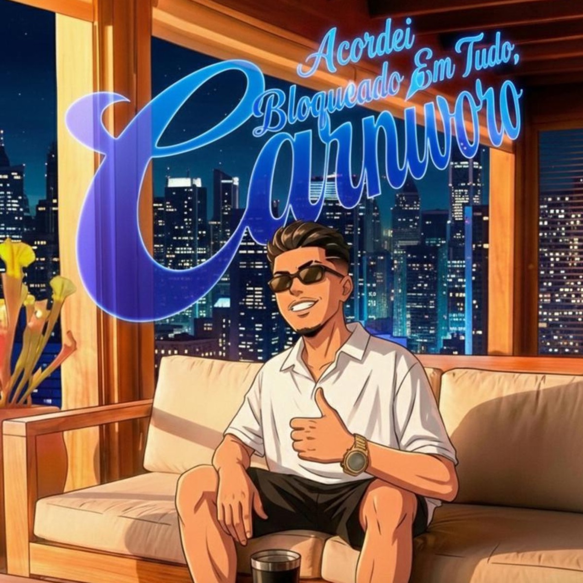 Acordei Bloqueado Em Tudo, CARNÍVORO - Single by DJ ERIC DO RM album cover
