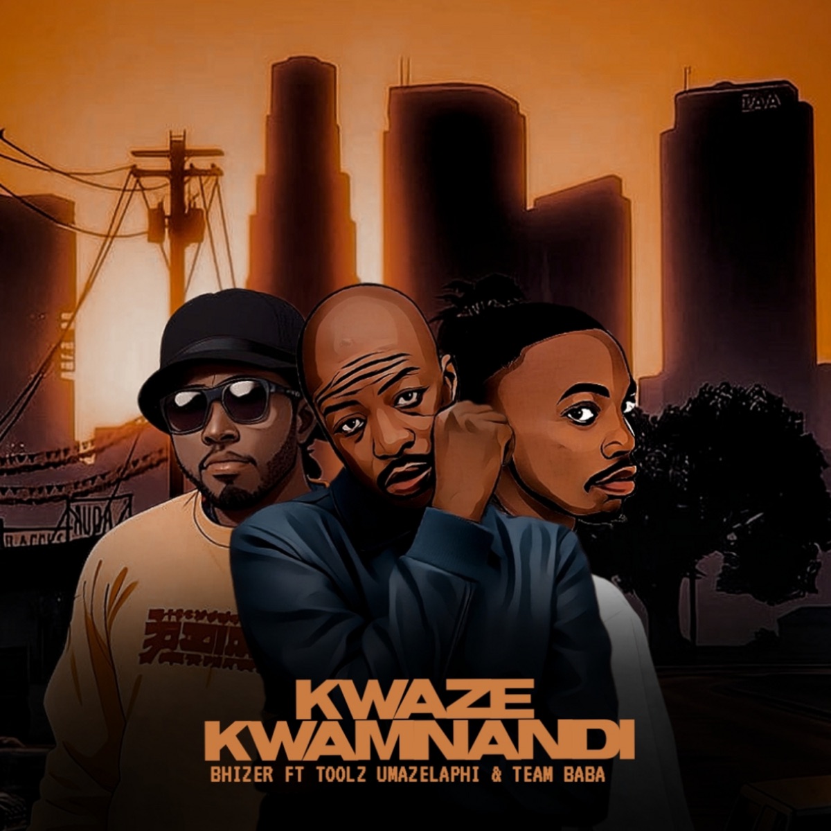 Kwaze Kwamnandi (feat. Toolz Umazelaphi, Team Baba) - Single by Bhizer album cover