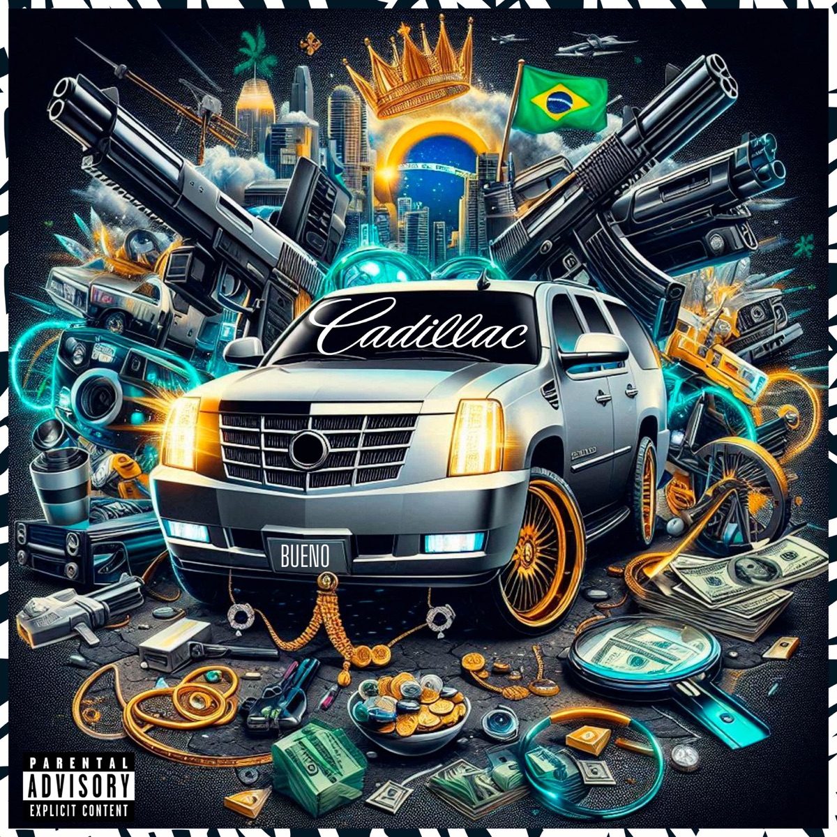 Cadillac (feat. DJ Gui) - Single by BUEN0 album cover