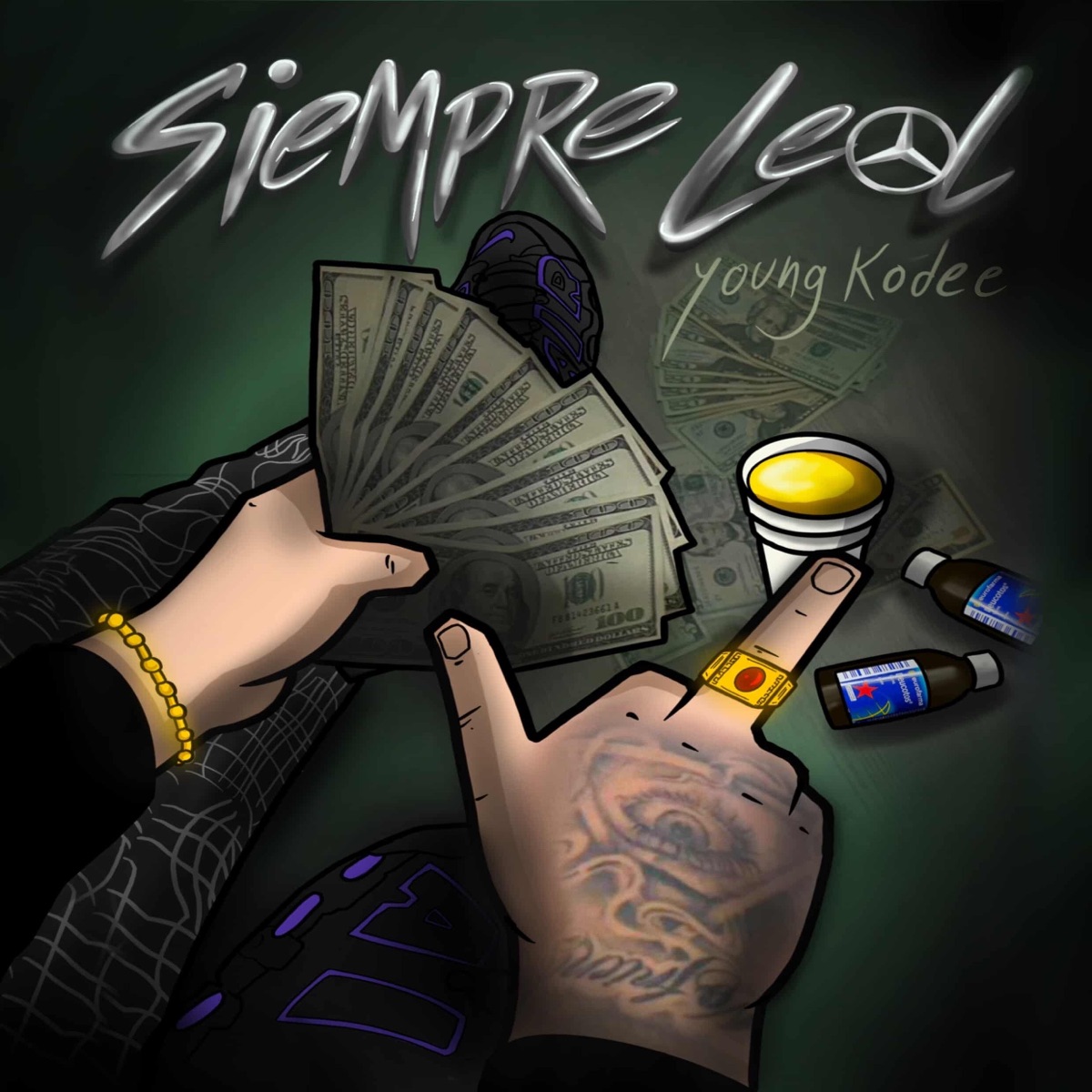 SIEMPRE LEAL - Single by Young Kodee album cover