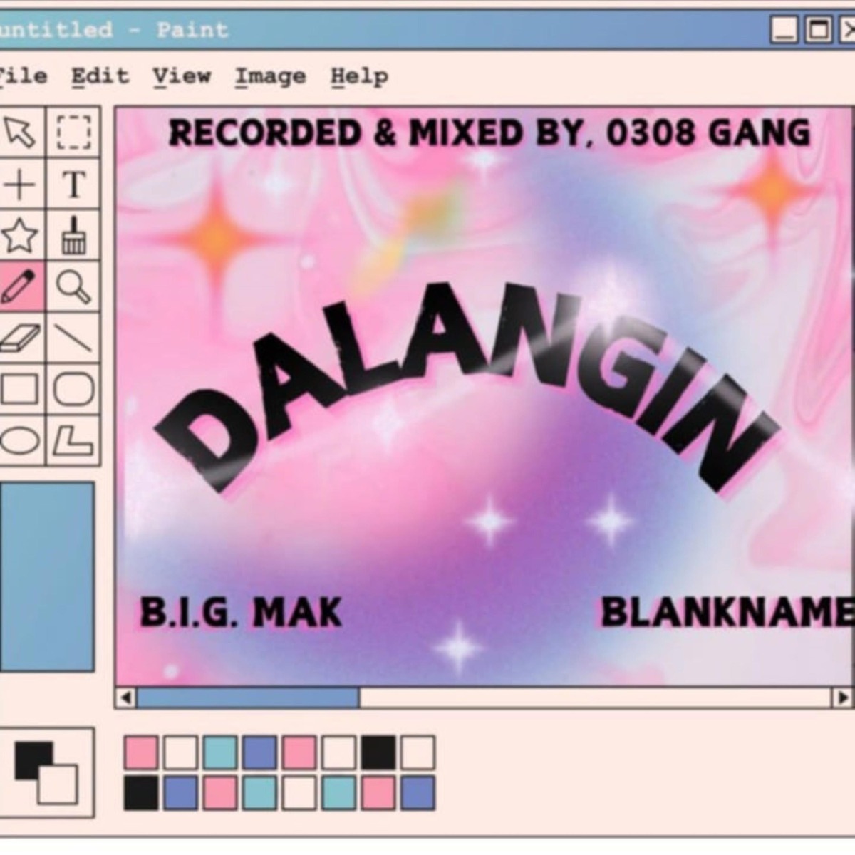 Dalangin (feat. B.I.G. Mak) - Single by 0308 Gang album cover