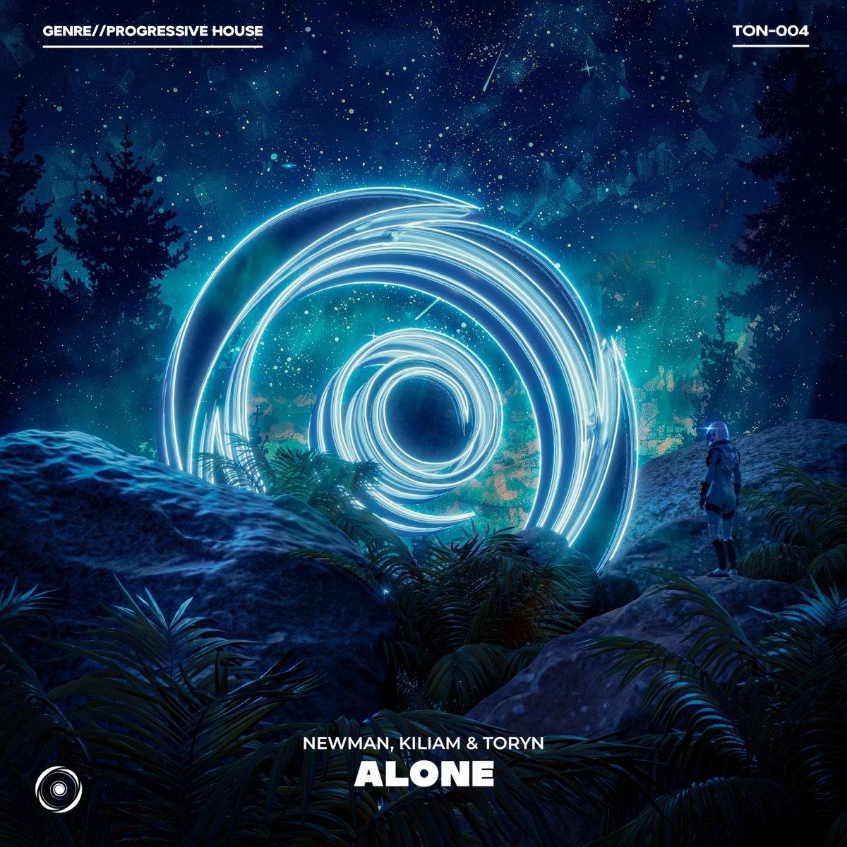 Alone - Single by Newman, Kiliam & Toryn album cover