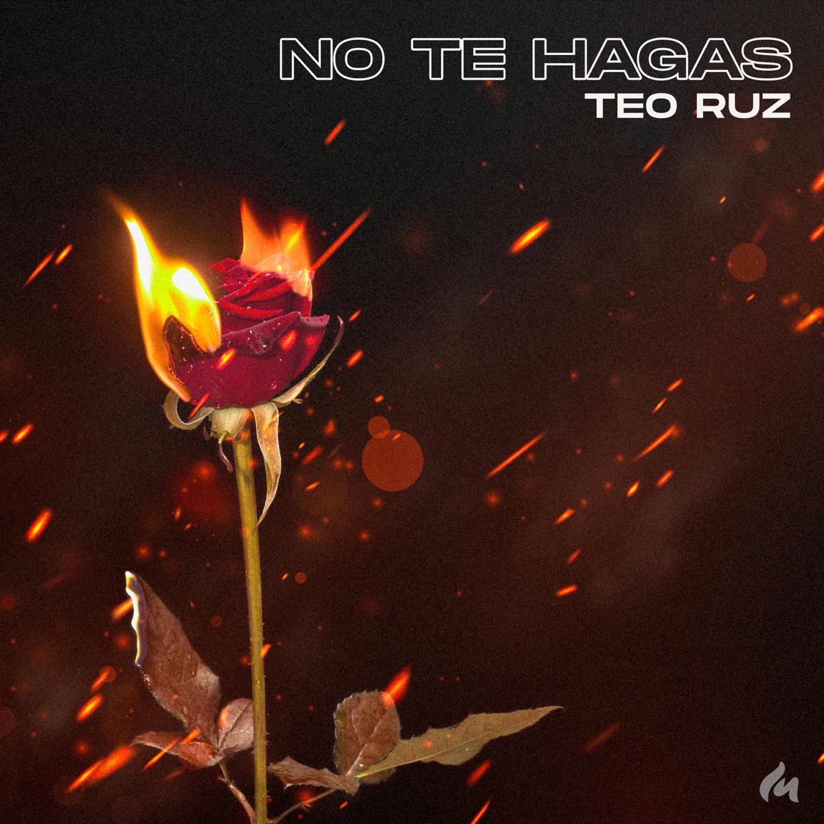 No Te Hagas - Single by Teo Ruz album cover