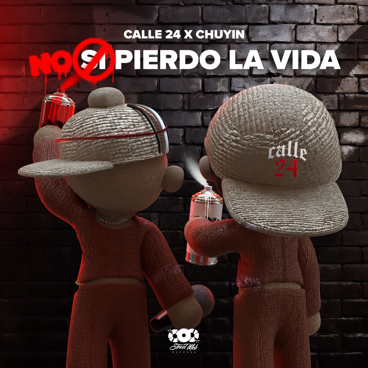 NO PIERDO LA VIDA - Single by Calle 24 & Chuyin album cover